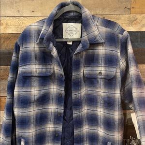 Men’s fleece warm button up